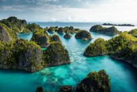 POV: Raja Ampat Papua. (Sumber: Pinterest) 