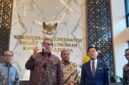 Menteri Koordinator Bidang Perekonomian Airlangga Hartarto seusai menghadiri acara KADIN Diplomatic Economic Breakfast di Graha Sawala, Kemenko Perekonomian, Jakarta Pusat, 10 Juli 2026. Tempo/Mutia Yuantisya