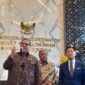 Menteri Koordinator Bidang Perekonomian Airlangga Hartarto seusai menghadiri acara KADIN Diplomatic Economic Breakfast di Graha Sawala, Kemenko Perekonomian, Jakarta Pusat, 10 Juli 2026. Tempo/Mutia Yuantisya