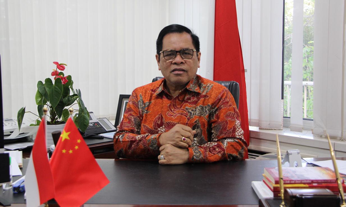 Indonesian Ambassador to China Djauhari Oratmangun Photo: Courtesy of Indonesian Embassy in China/ Global Times
