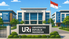 Gambar ilustrasi Universitas Republik Indonesia (URI) dihasilkan dari chatgbt. (dok.suaramuda.net)