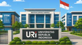 Gambar ilustrasi Universitas Republik Indonesia (URI) dihasilkan dari chatgbt. (dok.suaramuda.net) 
