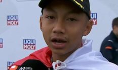 Lagi-Lagi, Pebalap Muda Indonesia Juara! Kiandra Ramadhipa Bikin Indonesia Raya Bergema di Jerman