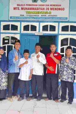 Kompak Laksanakan Sulingjar 2026, Dewan Guru MTs Muhammadiyah 20 Menongo Benahi Lingkungan Belajar