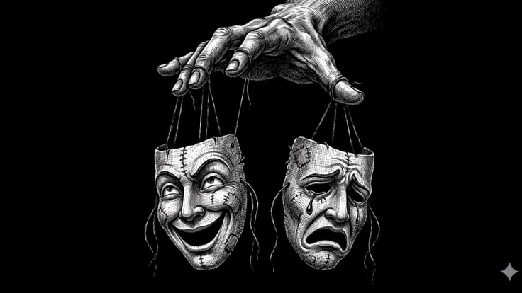 Dua topeng hukum. (Ilustrasi: Pinterest) 