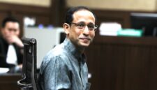 Mantan Mendikbudristek Nadiem Makarim. (Gambar: Dery Ridwansah/ JawaPos.com)