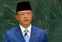 Menteri Luar Negeri RI Sugiono