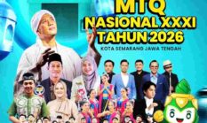 MTQ Nasional XXXI di Jateng Tuai Apresiasi, Malam Ta’aruf Bikin Semarang Makin Semarak