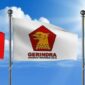 Bendera Partai Gerindra, PDIP dan Partai Golkar. (Ilustrasi: Pinterest) 