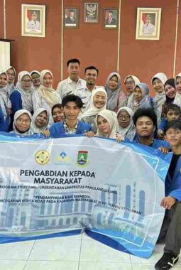 Jangan Asal Forward! Mahasiswa Unpam Ajak Warga Kedaleman Lebih Cerdas Hadapi Hoaks